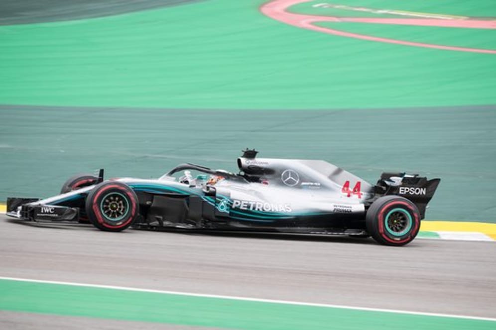 Lewis Hamilton hat sich beim Grand Prix von Brasilien die Pole Position gesichert.