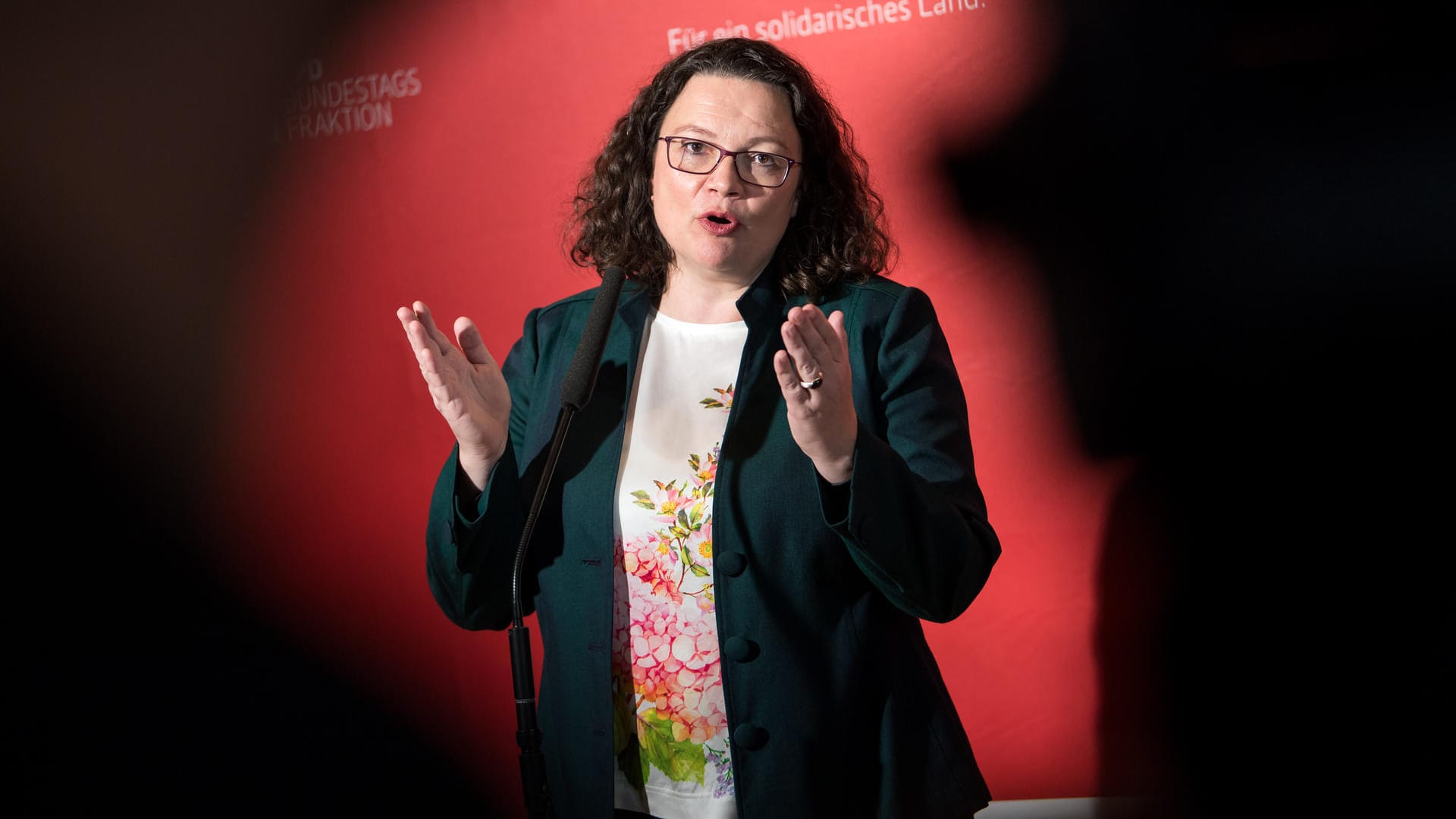 Andrea Nahles: Die SPD macht ihrer Chefin massiv Druck.