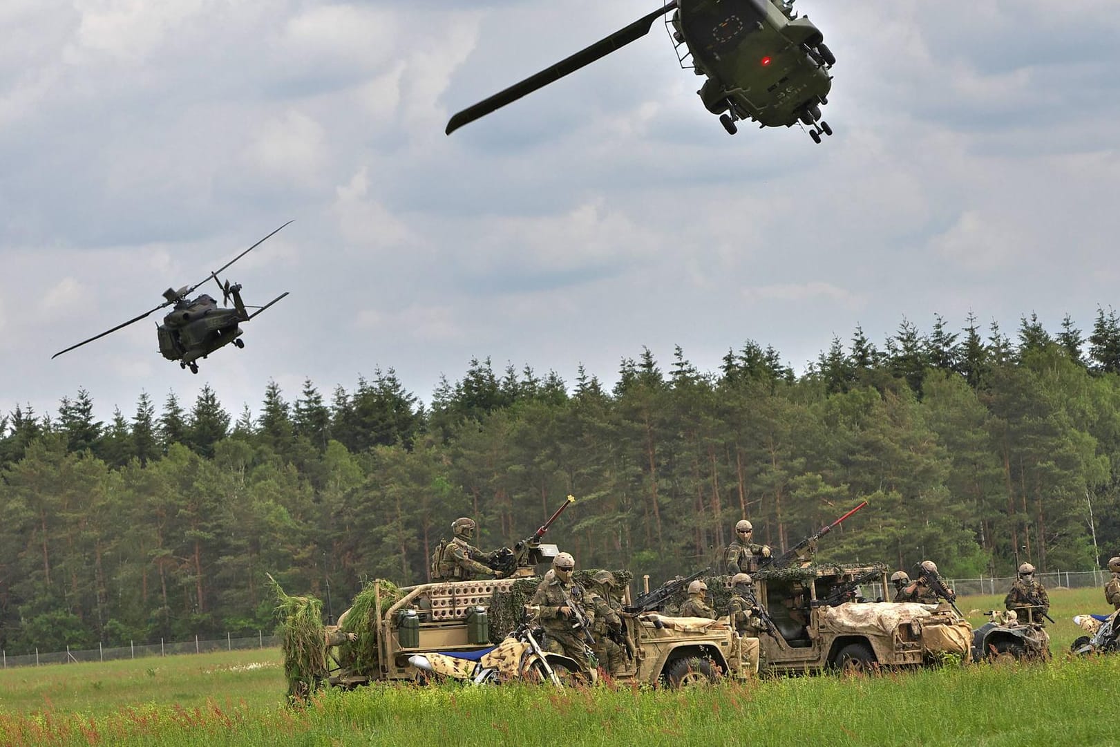 Soldaten bei einer Übung (Symbolbild): Die Bundeswehr veröffentlicht eine neue Serie zum KSK.