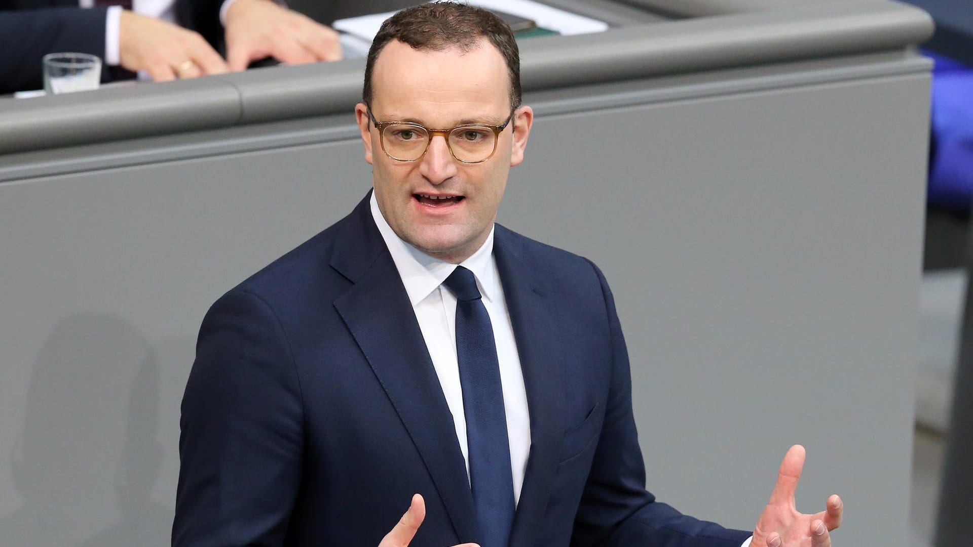 Bundesgesundheitsminister Jens Spahn Bundestag