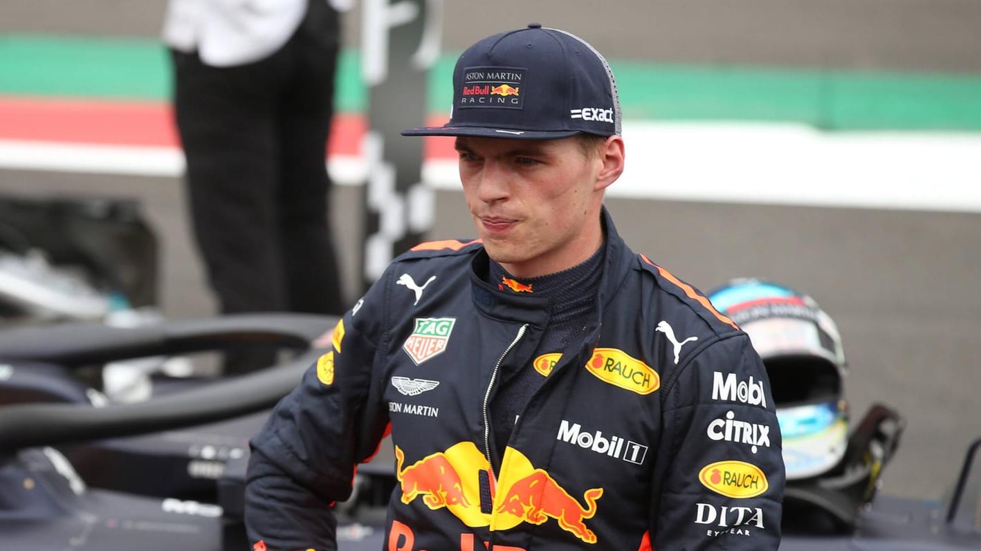 Max Verstappen: Der Niederländer verpasste den Sieg in Brasilien und machte seinen Kollegen Esteban Ocon dafür verantwortlich.