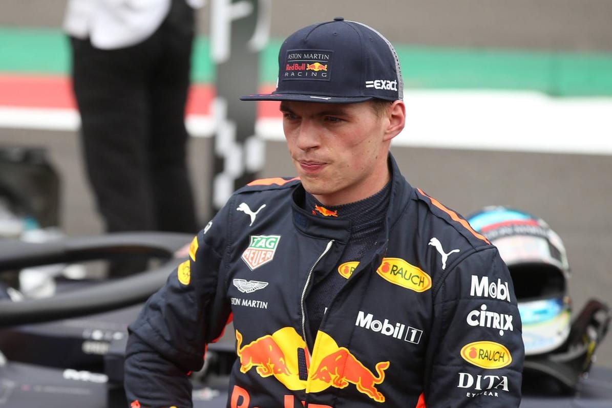 Max Verstappen: Der Niederländer verpasste den Sieg in Brasilien und machte seinen Kollegen Esteban Ocon dafür verantwortlich.