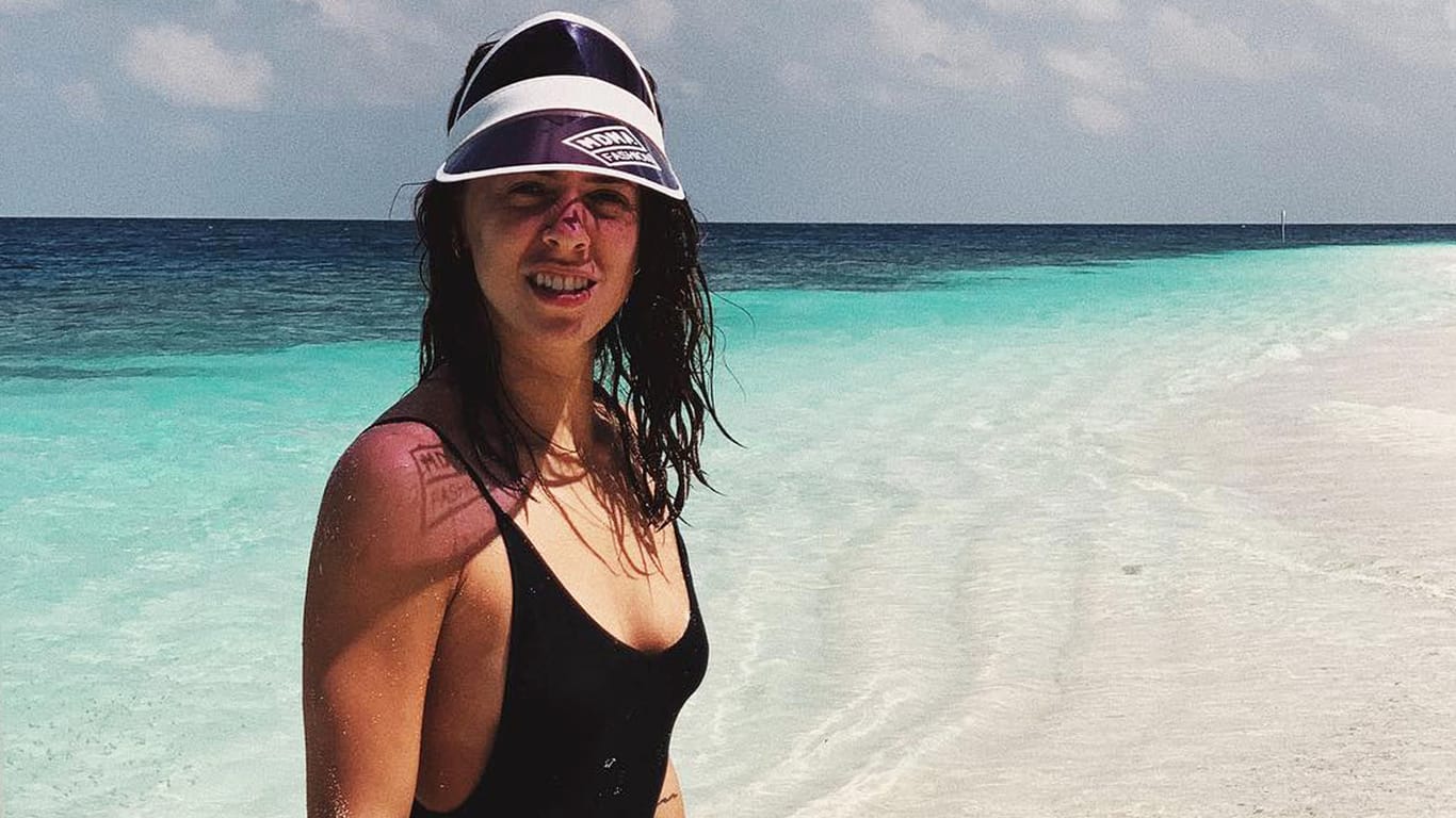 Urlaub auf den Malediven: Vanessa Mai flittert auf den Malediven.