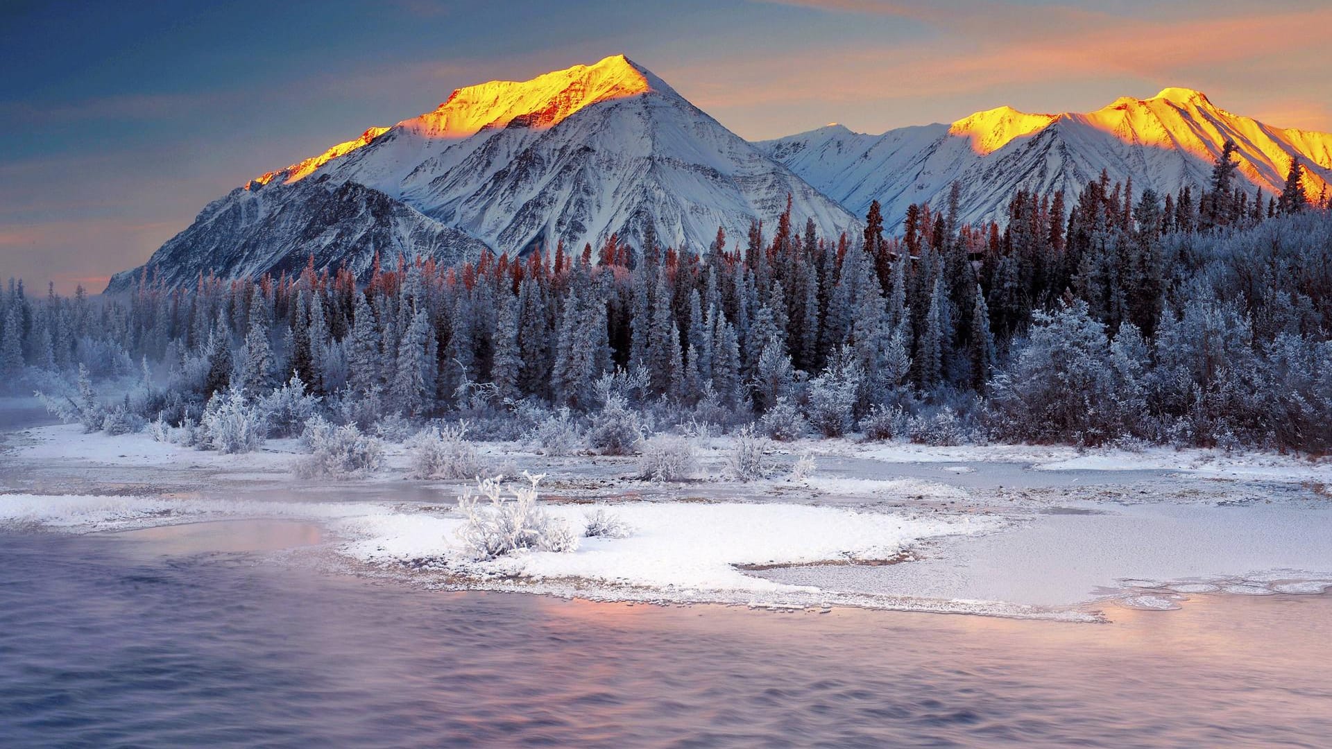 Alaska in den USA: Bereits vor 12.000 Jahren machten sich Menschen auf dem Weg aus Sibirien ins heutige Amerika. Sie besiedelten den gesamten amerikanischen Kontinent.