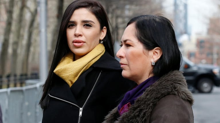 Emma Coronel: "El Chapo" darf seine Frau aus Sicherheitsgründen nicht umarmen.