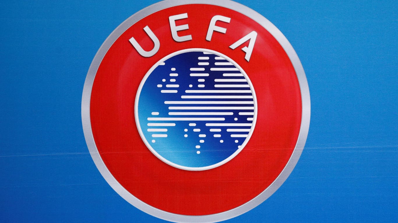 Das Uefa-Logo: Der Verband hat sich öffentlich zu den Verstößen gegen seine Financial-Fair-Play-Regeln (FFP) geäußert.