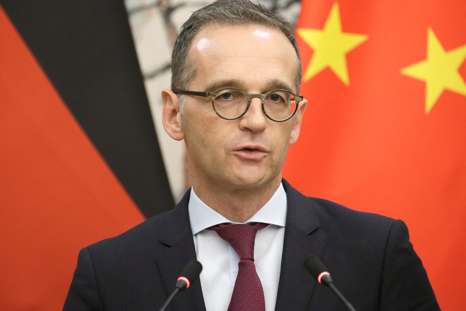 Außenminister Heiko Maas (SPD) in Peking: "Wir wollen unsere wirtschaftlichen Beziehungen zu China noch weiter ausbauen."