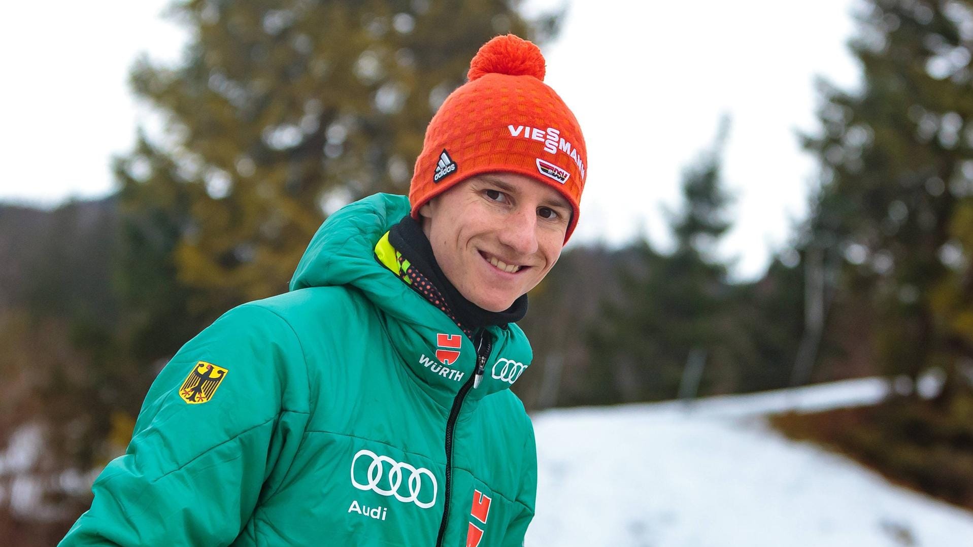 Karl Geiger kommt aus Oberstdorf und gehört seit 2012 zum deutschen Weltcup-Team der Skispringer.