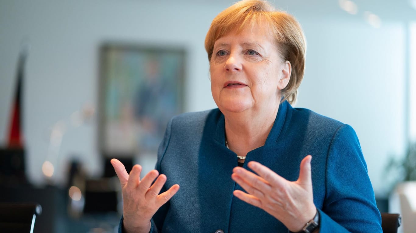 Merkel: "Nicht zu viel Digitalisierung vernichtet unter dem Strich Arbeitsplätze, sondern zu wenig Digitalisierung."