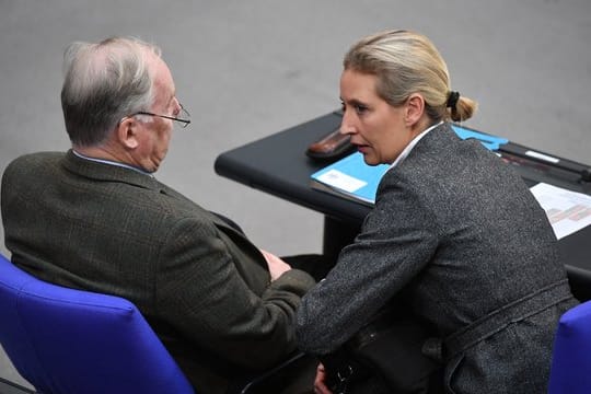 Der AfD-Co-Fraktionsvorsitzende Alexander Gauland hat in der Parteispendenaffäre seine Kollegin an der Fraktionsspitze, Alice Weidel, in Schutz genommen.