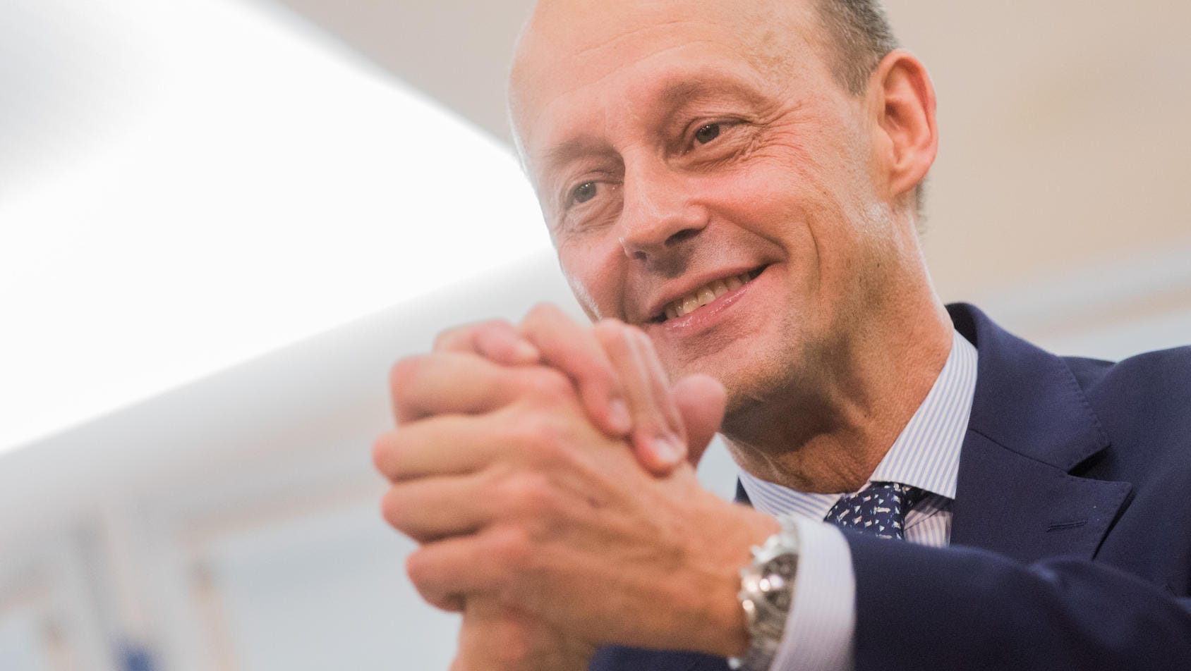 Bewirbt sich um den CDU-Vorsitz: Friedrich Merz (62).