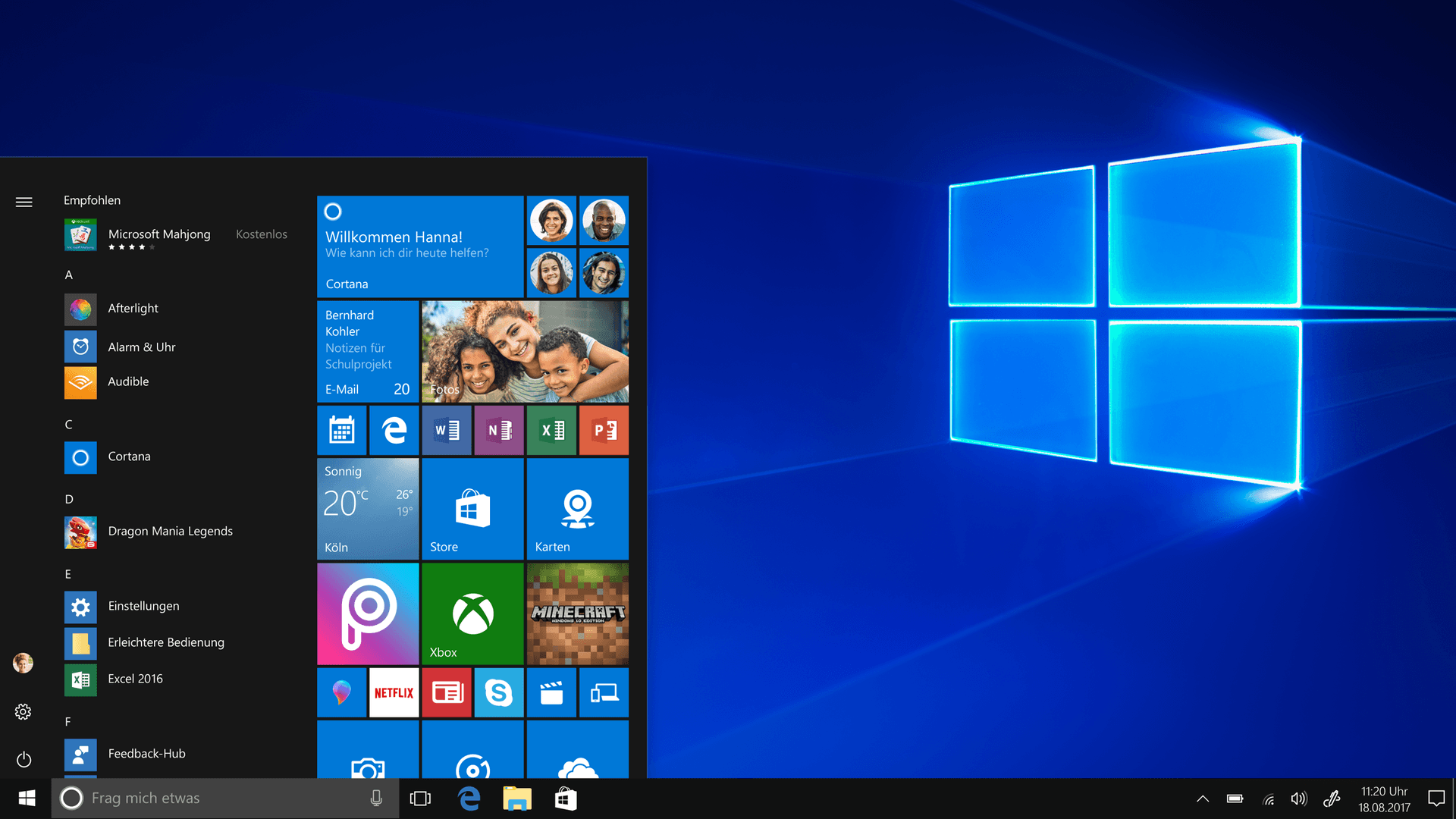 Windows 10 Desktop: Microsoft hat das Update auf die neue Version für bestimmte Rechner gestoppt.