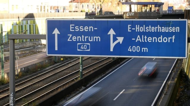 Auch ein Abschnitt der A40 ist vom Fahrverbot betroffen.