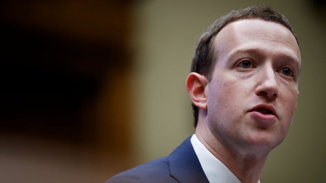Facebook-Chef Mark Zuckerberg im April in Washington.