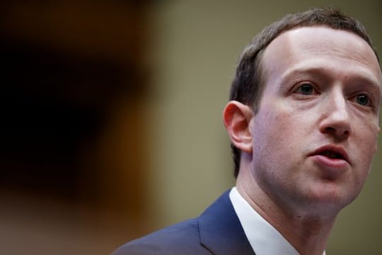 Facebook-Chef Mark Zuckerberg im April in Washington.
