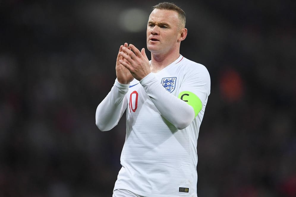 Seine letzte Partie für die "Three Lios": Wayne Rooney hört nach 120. Länderspielen für England auf.