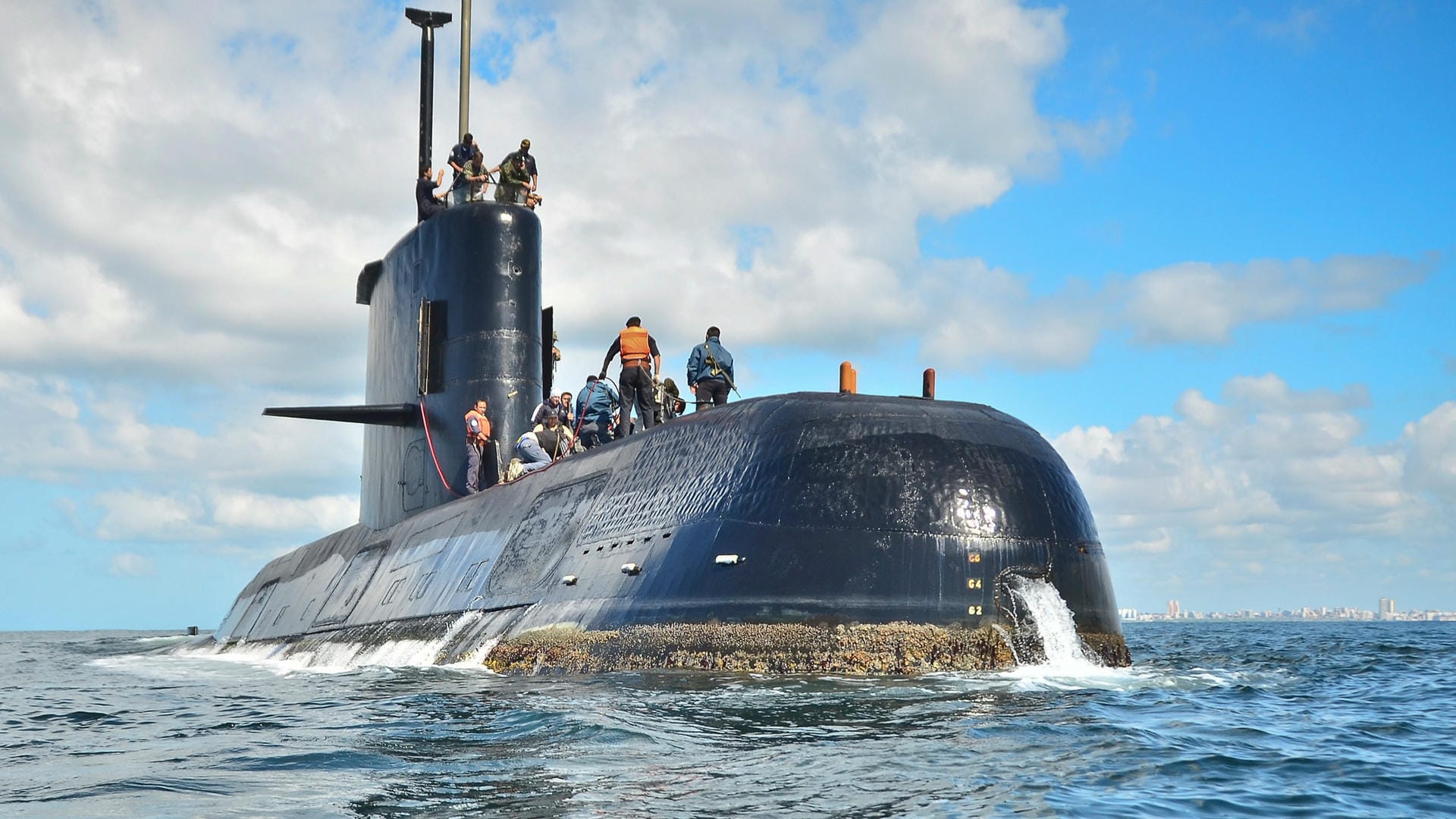 Das argentinische U-Boot "ARA San Juan": Das Schiff ging im November 2017 mit 44 Seeleuten an Bord verschollen. (Archivfoto)