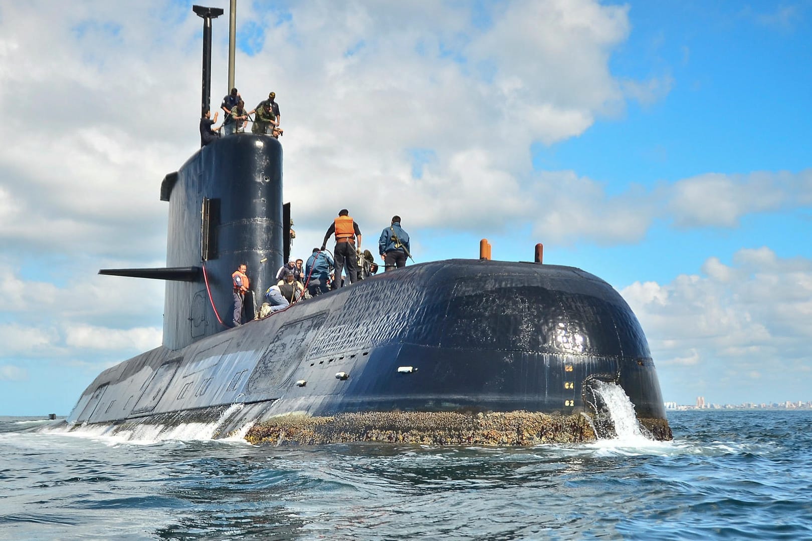 Das argentinische U-Boot "ARA San Juan": Das Schiff ging im November 2017 mit 44 Seeleuten an Bord verschollen. (Archivfoto)