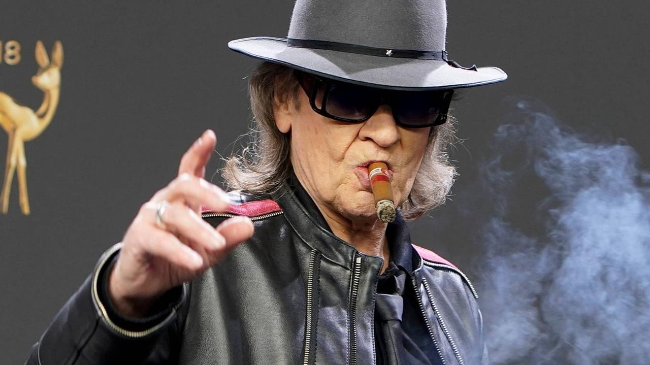 Udo Lindenberg: Er singt beim Bambi für den Frieden.