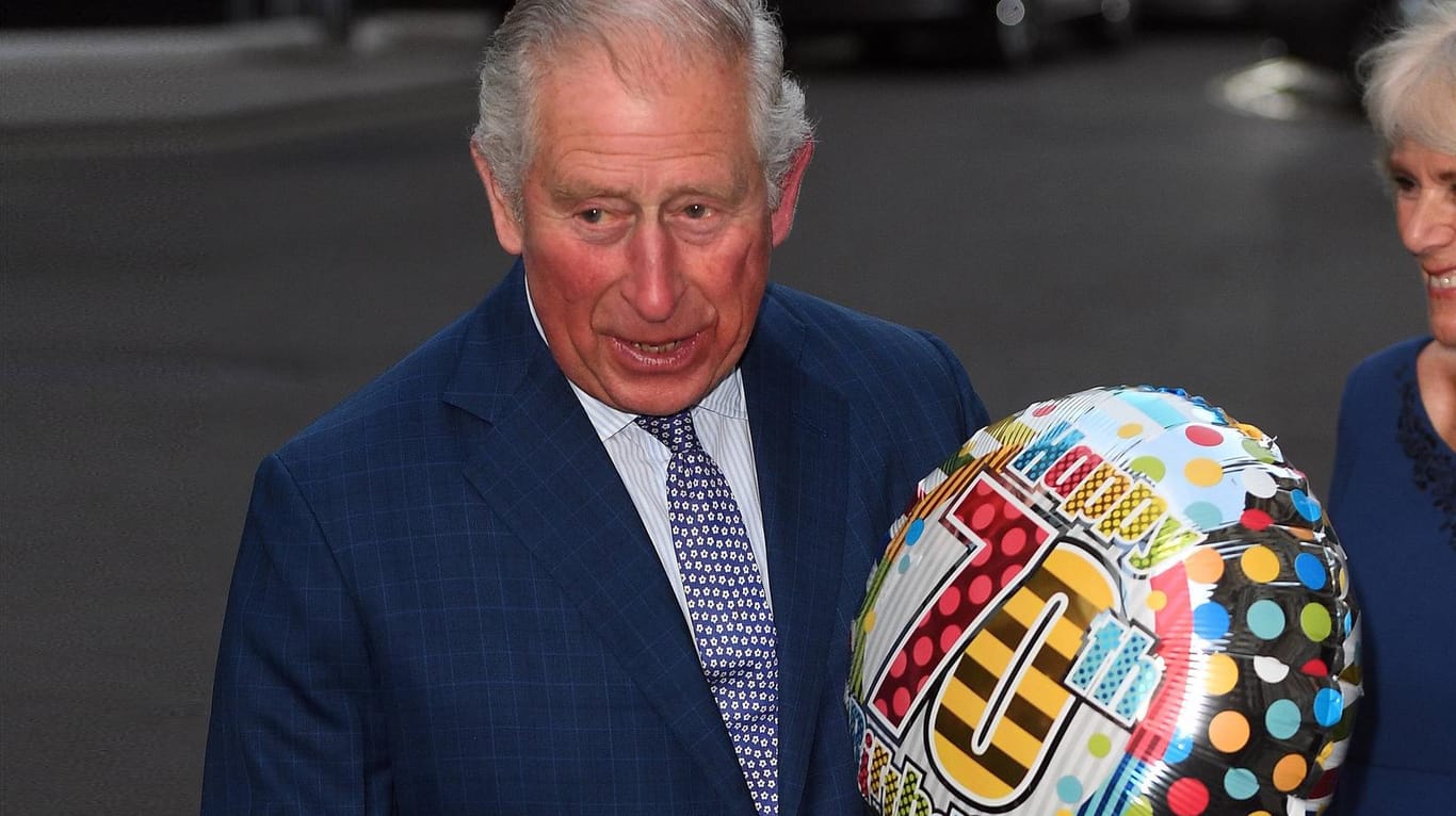 Prinz Charles hatte vor wenigen Tagen seinen 70. Geburtstag gefeiert.