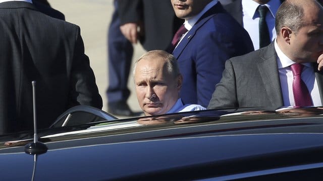 Wladimir Putin, Präsident von Russland, Besucht Istanbul. Wladimir Putin, Präsident von Russland, Besucht Istanbul.