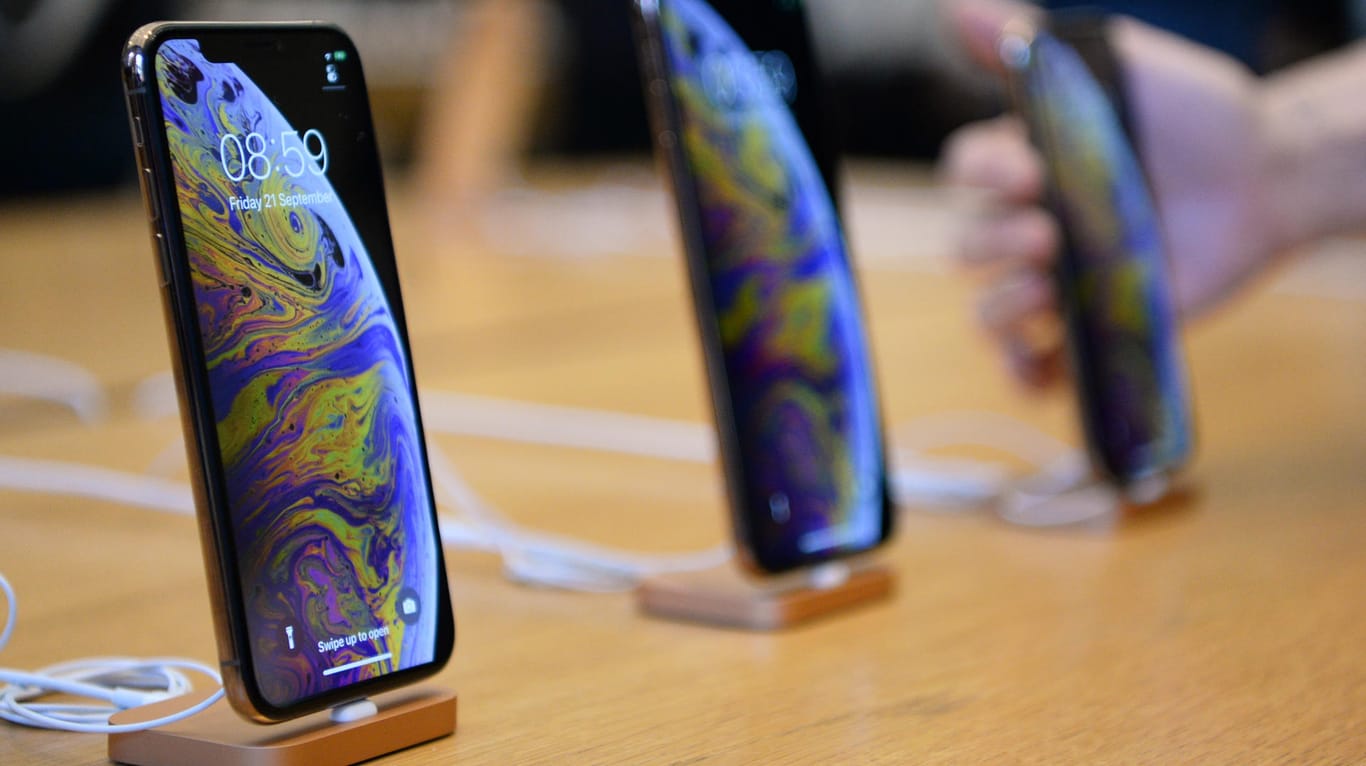 Die Modelle iPhone XS und iPhone XS Max: Angeblich verkaufen sich die Geräte schlechter als geplant – doch bestätigt werden kann das nicht. (Archivbild)