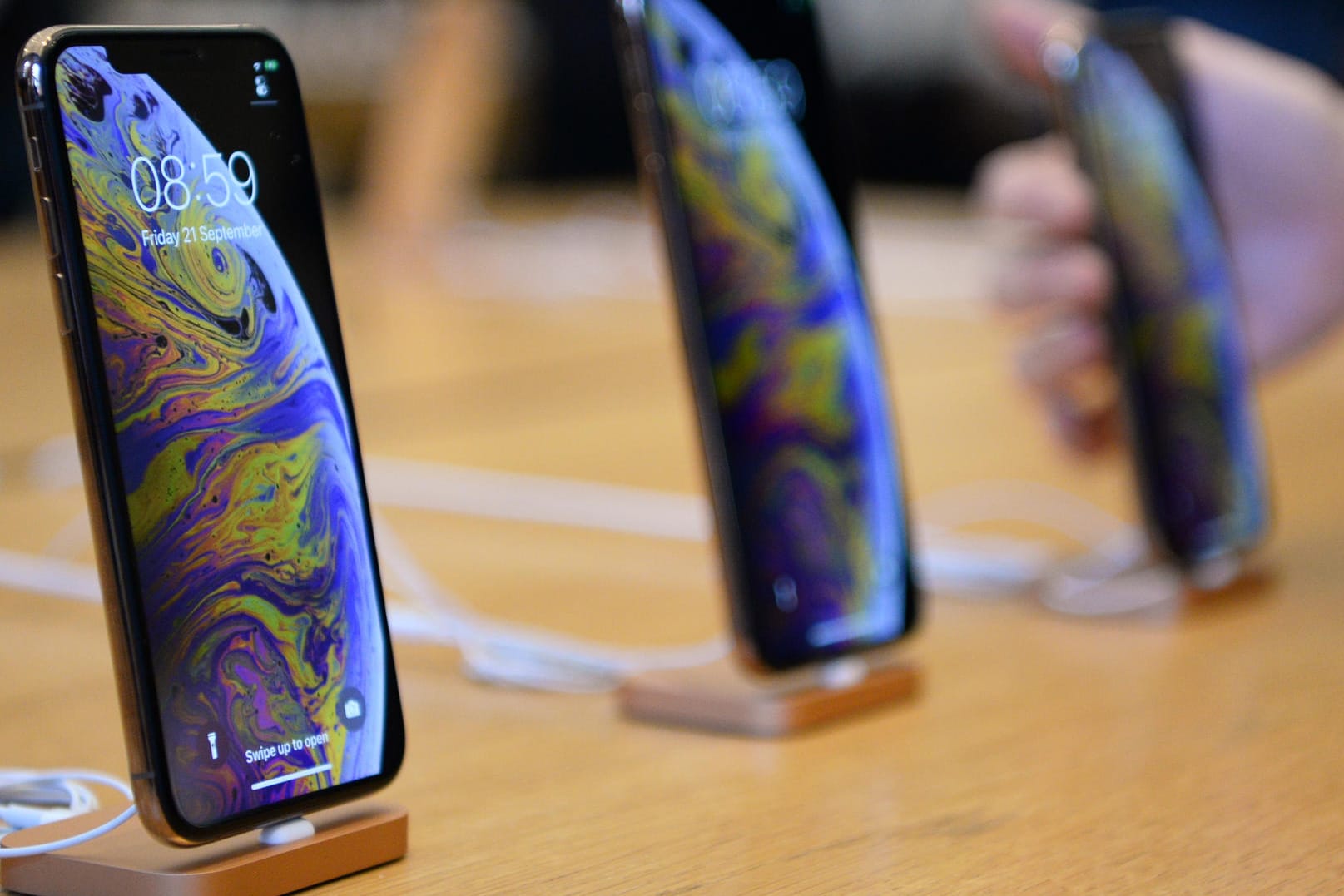 Die Modelle iPhone XS und iPhone XS Max: Angeblich verkaufen sich die Geräte schlechter als geplant – doch bestätigt werden kann das nicht. (Archivbild)