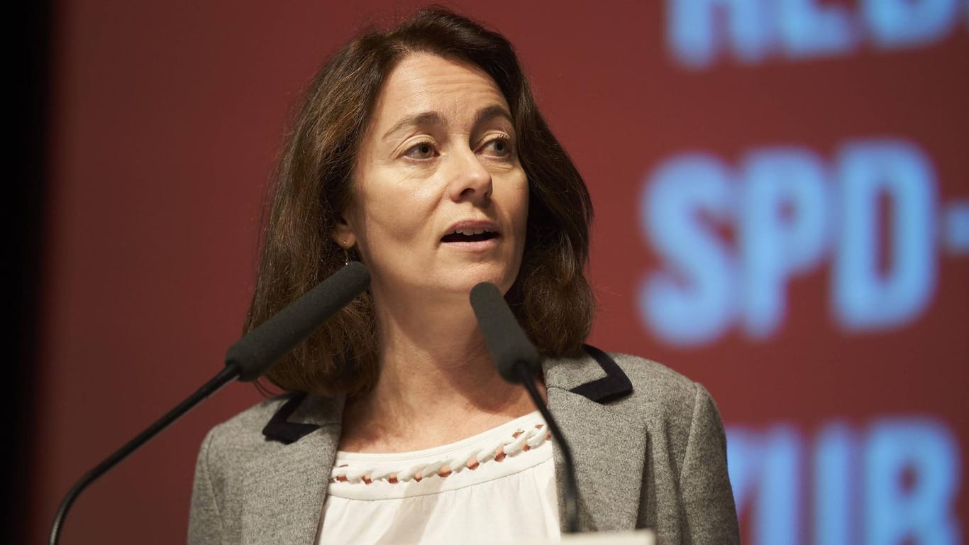 Justizministerin Katarina Barley: Nach der Unions-Schelte gegen die Gerichte konterte die SPD-Politikerin.