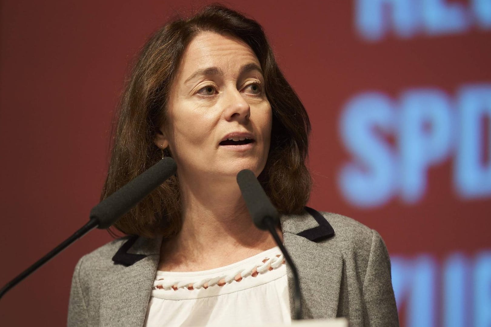 Justizministerin Katarina Barley: Nach der Unions-Schelte gegen die Gerichte konterte die SPD-Politikerin.