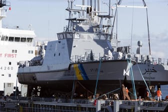 Ein Küstenschutzboot für Saudi-Arabien: Deutschland stoppt die Rüstungsexporte in den Wüstenstaat.
