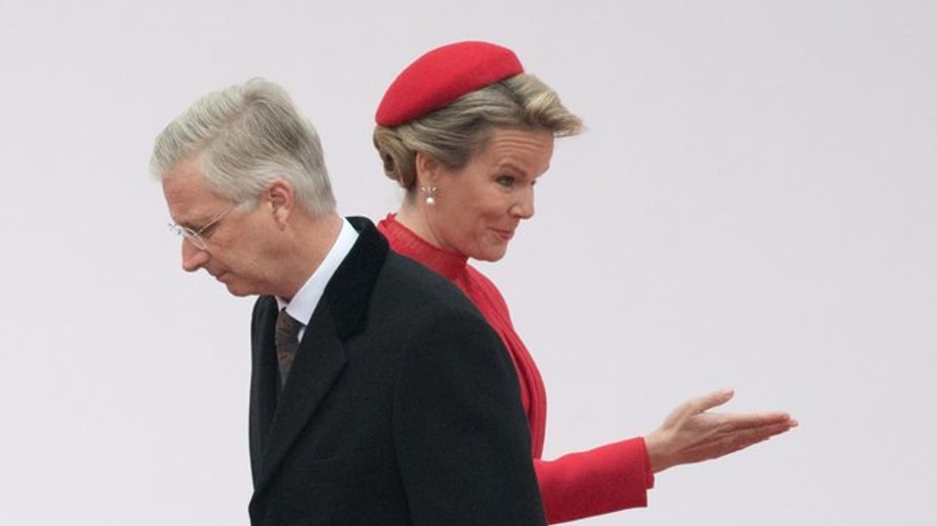 König Philippe von Belgien und Königin Mathilde haben sich in Berlin angesagt.
