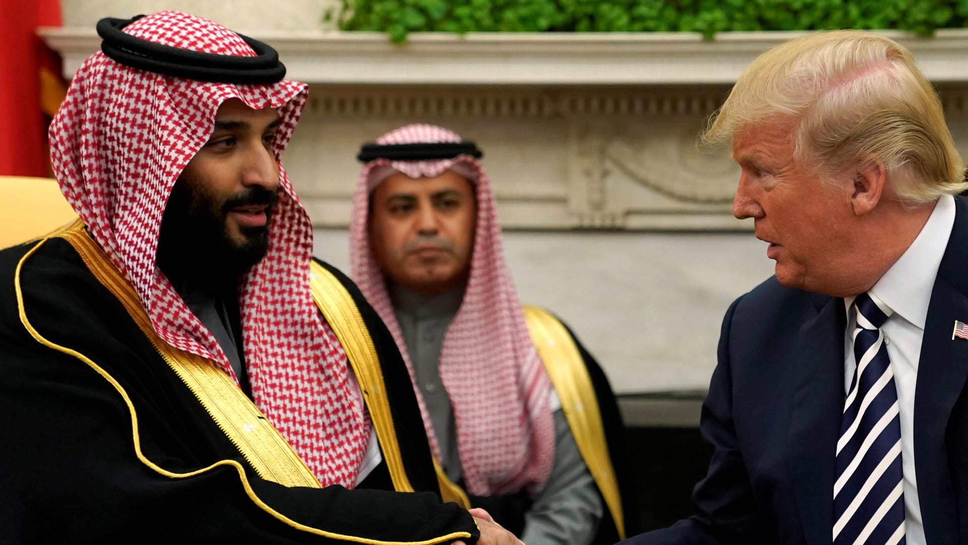 Donald Trump und Mohammed bin Salman: "Unverbrüchliche Partner".