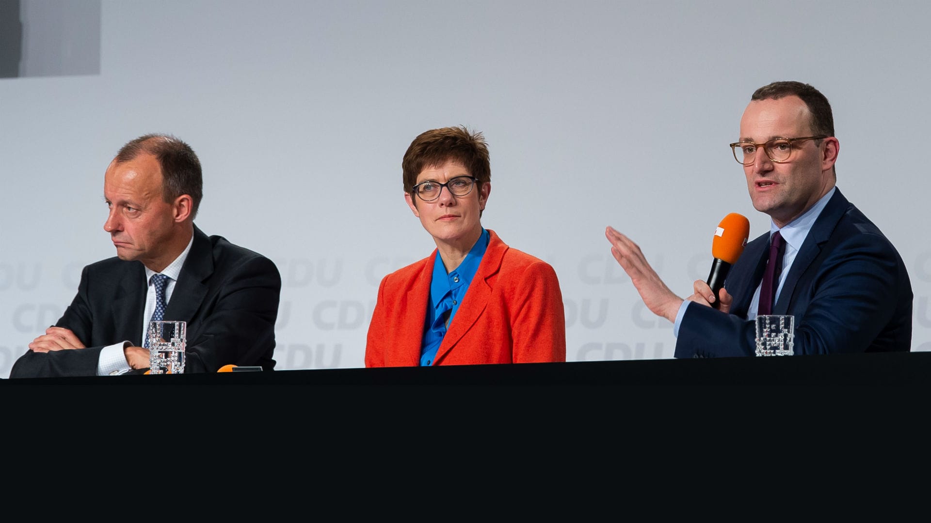 Merz, Kramp-Karrenbauer, Spahn in Idar-Oberstein: Offene Fragen zum umstrittenen Migrationspakt der Vereinten Nationen.