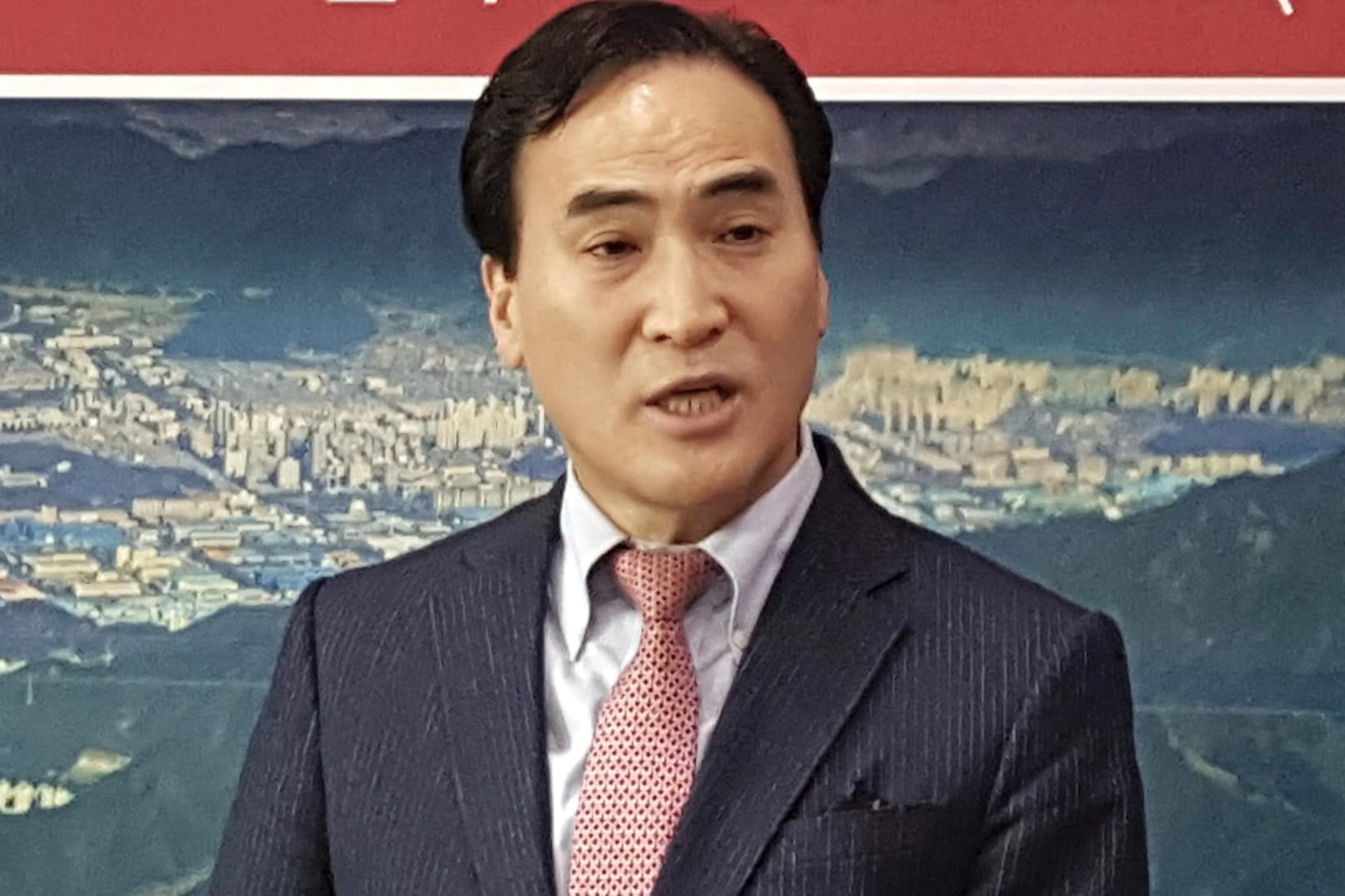 Der neue Interpol-Chef: Kim Jong Yang Anfang des Jahres