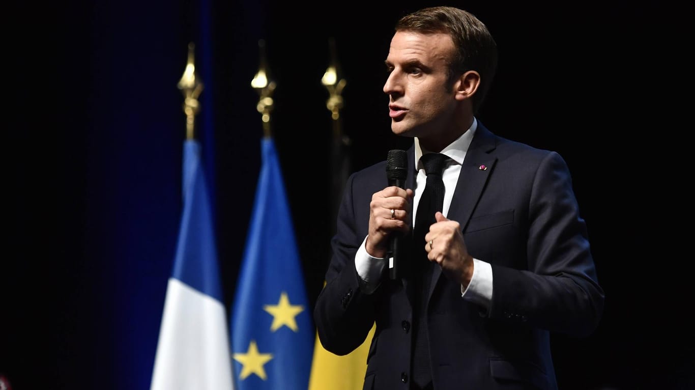 Frankreichs Präsident Emmanuel Macron: Frankreich hat ein Gesetz gegen politische Falschnachrichten auf den Weg gebracht.