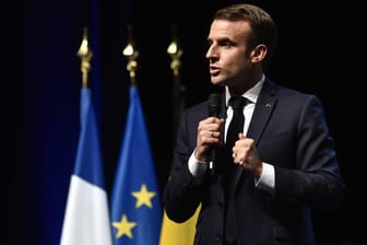 Frankreichs Präsident Emmanuel Macron: Frankreich hat ein Gesetz gegen politische Falschnachrichten auf den Weg gebracht.