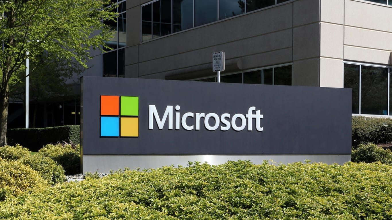 Das Microsoft-Logo (Symbolbild): Der Konzern will die Anmeldung per "Windows Hello" auf weitere Dienste ausweiten.