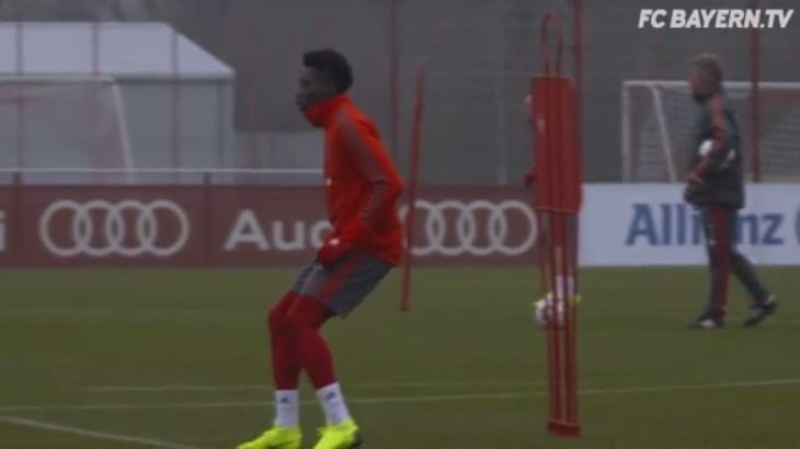 Neu im Bayern-Dress: Alphonso Davies.