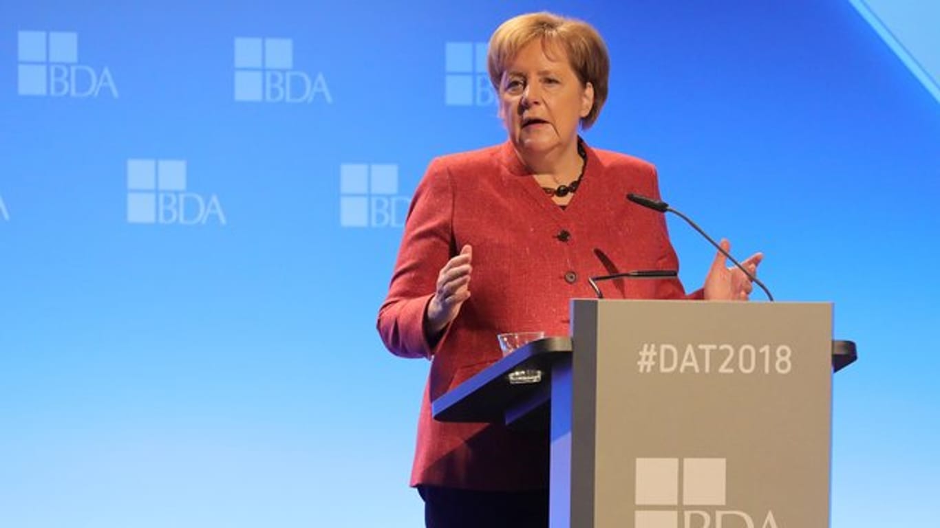 Mehr Mut zu Reformen wünscht sich der Deutsche Arbeitgebertag von Bundeskanzlerin Angela Merkel.