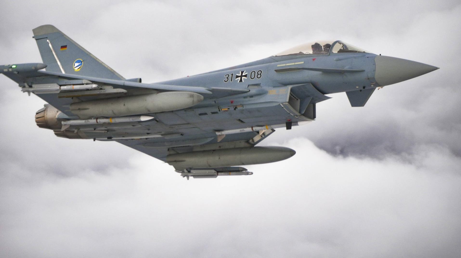 Ein Eurofighter der Luftwaffe: Der neue Kampfjet soll frühstens 2040 fertig sein.