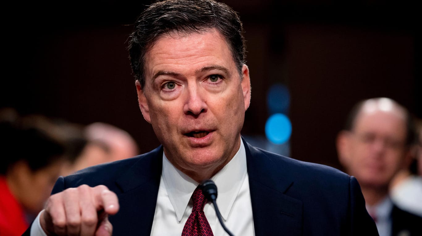 James Comey: Der frühere FBI-Chef war 2017 von Donald Trump entlassen worden.
