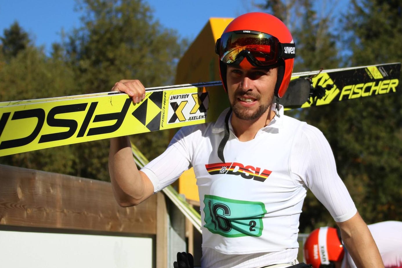 Johannes Rydzek bei der Deutschen Meisterschaft in Hinterzarten.