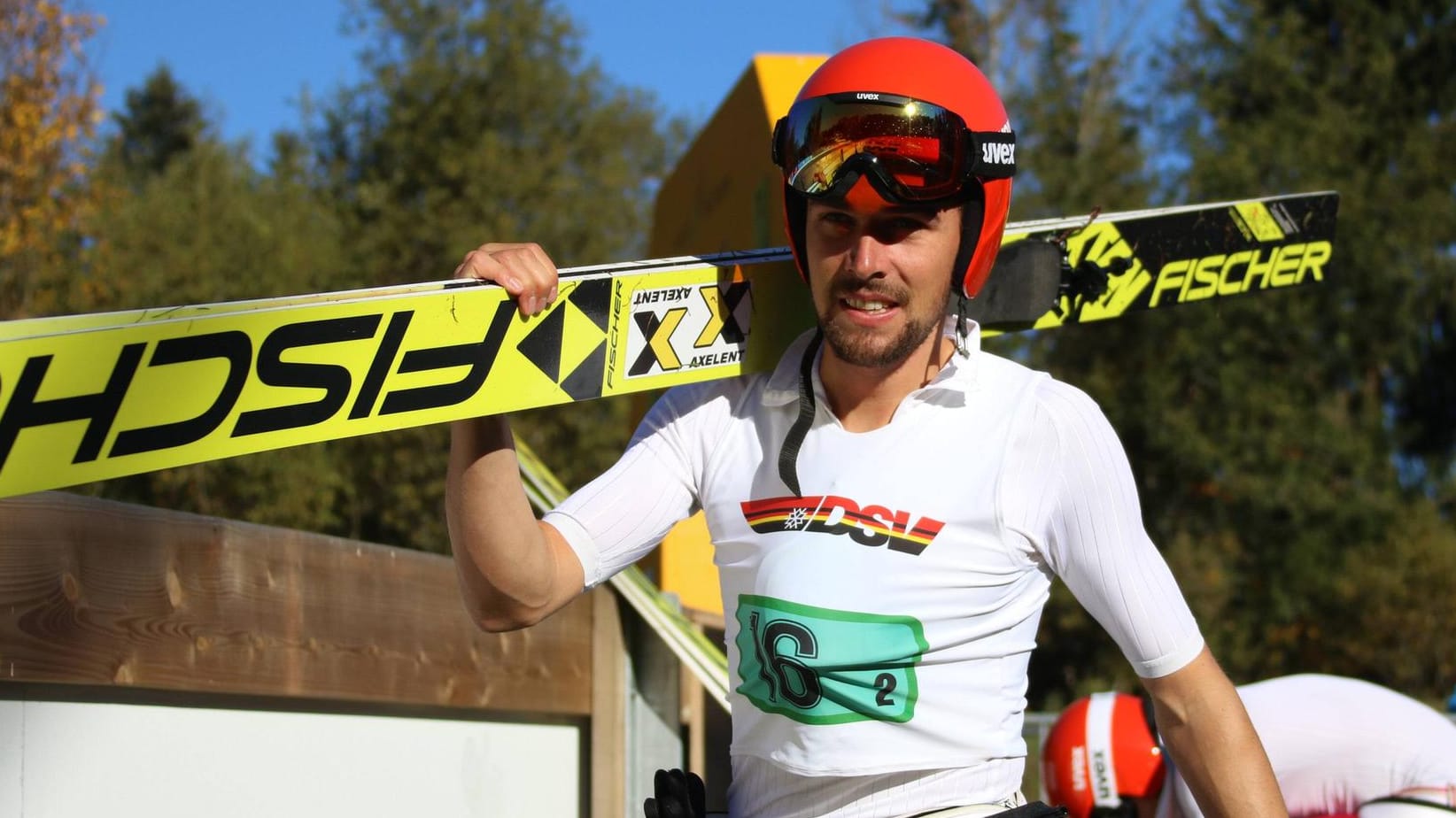 Johannes Rydzek bei der Deutschen Meisterschaft in Hinterzarten.