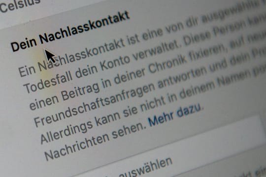 Für den digitalen Nachlass sorgen nur wenige Menschen vor.