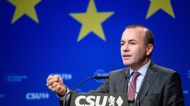 Manfred Weber, der EVP-Fraktionschef im Europaparlament ist, war am 8. Manfred Weber, der EVP-Fraktionschef im Europaparlament ist, war am 8.