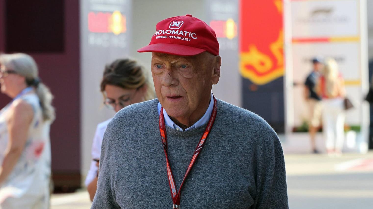 Niki Lauda war letztmals im Juli in Silverstone bei einem Formel-1-Rennen vor Ort.