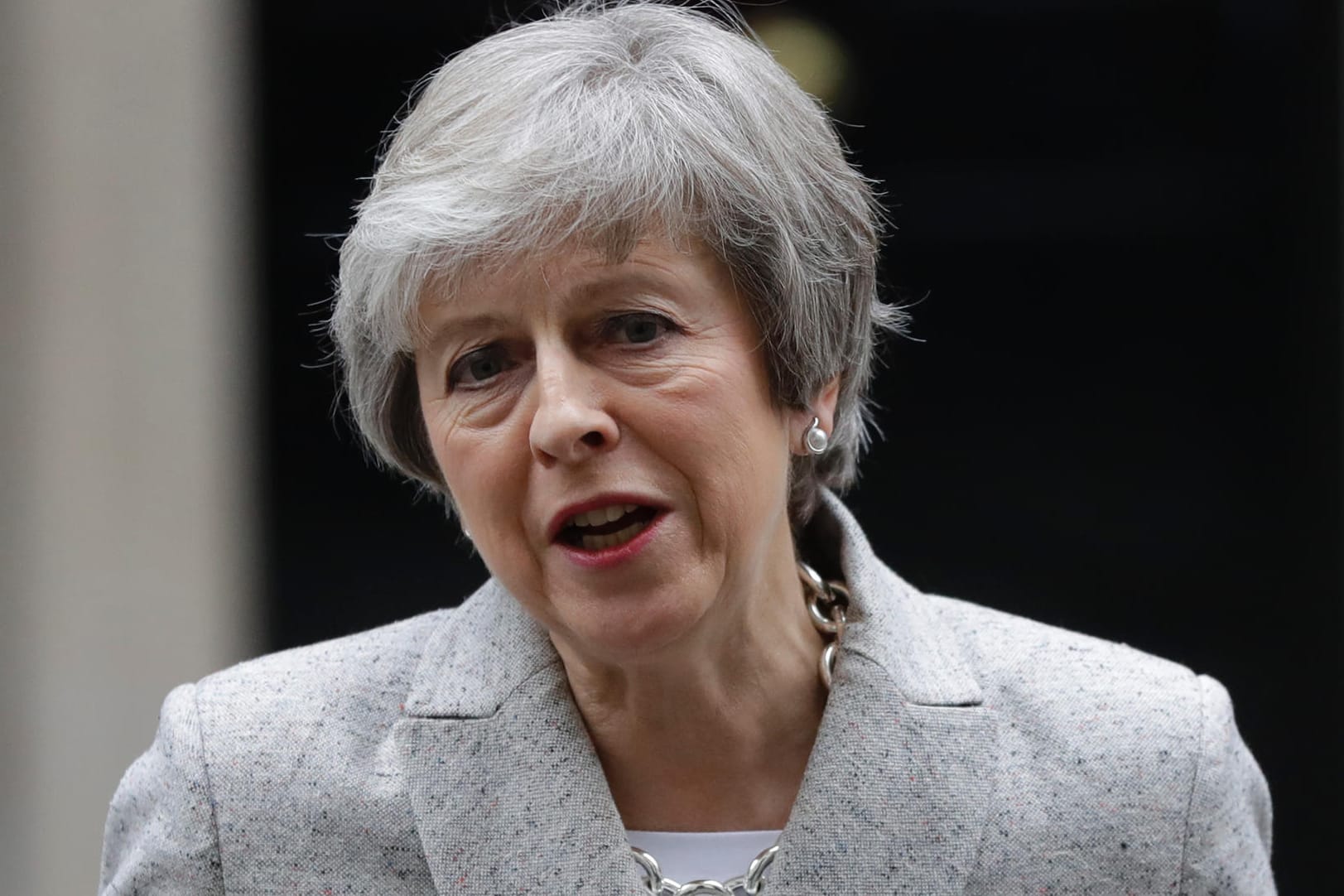 Die britische Premierministerin Theresa May: Wird das Parlament den Brexit-Deal billigen?