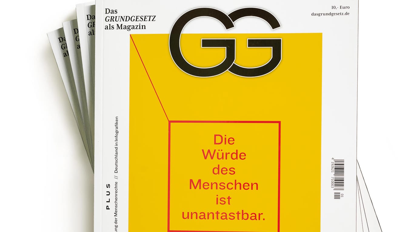 Das Grundgesetz als Magazin: 2019 wird die Verfassung 70 Jahre alt.