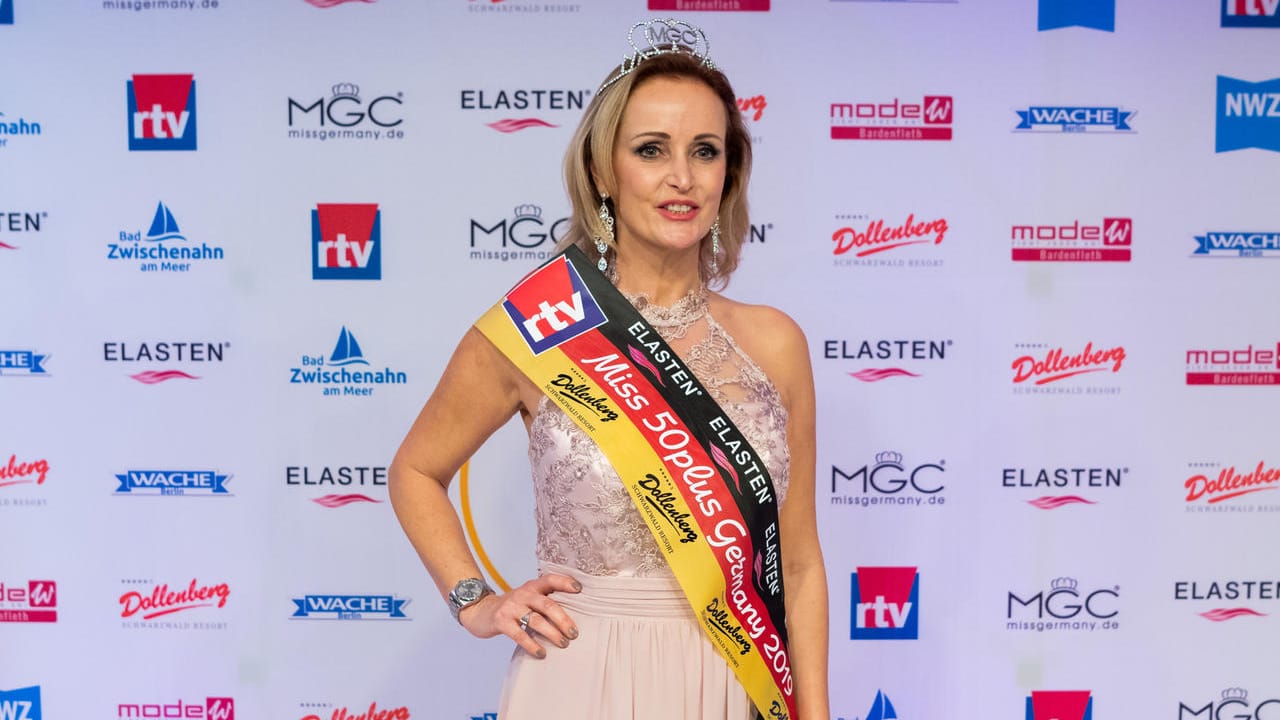 Miss 50plus Germany 2019: Evelyn Reißmann macht gerne Yoga.