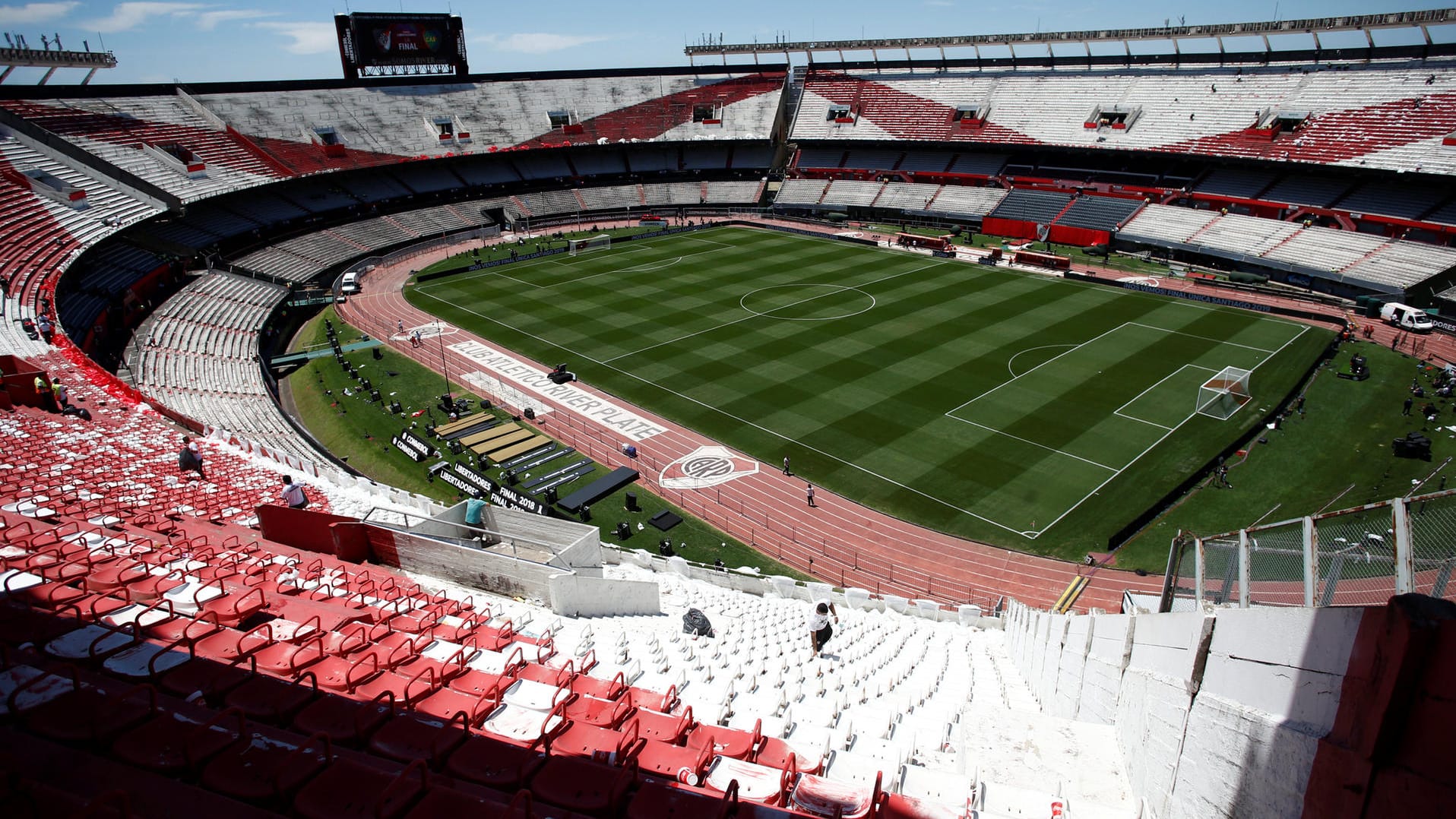 Bleibt leer: Das Antonio-Liberti-Stadion von River Plate.